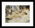 Nude on a Bed, South of France by Christopher Richard Wynne Nevinson