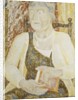 Portrait of Mrs Ody holding a Book by Jessica Stewart Dismorr