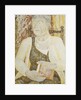 Portrait of Mrs Ody holding a Book by Jessica Stewart Dismorr