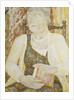 Portrait of Mrs Ody holding a Book by Jessica Stewart Dismorr