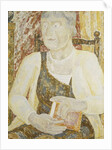 Portrait of Mrs Ody holding a Book by Jessica Stewart Dismorr