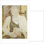 Portrait of Mrs Ody holding a Book by Jessica Stewart Dismorr