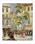 Paris Street Scene by Joseph Alfred Terry