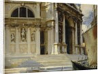 Santa Maria della Salute, Venice by John Singer Sargent