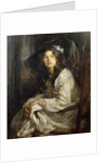 Girl Seated in a Chair by James Jebusa Shannon