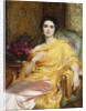 Portrait of Elsa, Daughter of William Hall by Frank Dicksee