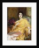 Portrait of Elsa, Daughter of William Hall by Frank Dicksee