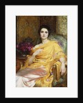 Portrait of Elsa, Daughter of William Hall by Frank Dicksee