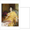 Portrait of Elsa, Daughter of William Hall by Frank Dicksee