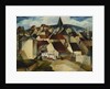 A Village Procession, France, c.1923 by Christopher Richard Wynne Nevinson