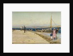 Figures on the Banks of an Estuary by William Lionel Wyllie