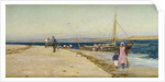 Figures on the Banks of an Estuary by William Lionel Wyllie