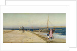 Figures on the Banks of an Estuary by William Lionel Wyllie