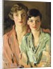 The Sisters, Joan and Marjory, 1927 by John Lavery