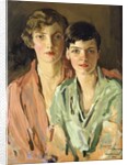 The Sisters, Joan and Marjory, 1927 by John Lavery