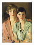 The Sisters, Joan and Marjory, 1927 by John Lavery