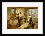 The Shipwright's Workshop, 1902 by Albert Chevallier Tayler