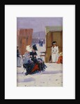 On the Beach by Albert Jnr. Ludovici