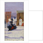 On the Beach by Albert Jnr. Ludovici