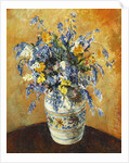 Bluebells and Narcissi in a Decorated Vase, by James Bolivar Manson