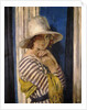 Mrs Hone in a Striped Dress, c.1912 by William Orpen