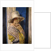 Mrs Hone in a Striped Dress, c.1912 by William Orpen