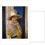 Mrs Hone in a Striped Dress, c.1912 by William Orpen
