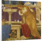 Beauty Seeing the Image of her Home in the Fountain, 1897-8 by Joseph Edward Southall