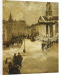 St. Martins in the Field from Trafalgar Square, 1888 by Alexander Jamieson