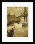St. Martins in the Field from Trafalgar Square, 1888 by Alexander Jamieson