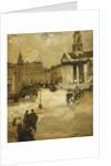 St. Martins in the Field from Trafalgar Square, 1888 by Alexander Jamieson