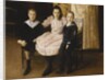 Henry Bernstein and his Brother and Sister, 1892 by Jacques-Emile Blanche