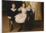 Henry Bernstein and his Brother and Sister, 1892 by Jacques-Emile Blanche