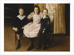 Henry Bernstein and his Brother and Sister, 1892 by Jacques-Emile Blanche