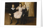 Henry Bernstein and his Brother and Sister, 1892 by Jacques-Emile Blanche