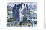 Barcaldine Castle, Argyll, c. 1928 by Francis Campbell Boileau Cadell