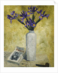 Irises in a Tall Vase, 1928 by Christopher Wood