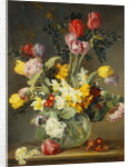 Tulips in a Glass Vase, by Albert Williams