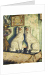 Staffordshire Dogs, c. 1928 by Dora Carrington