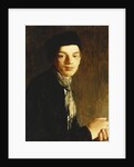 A Youth, half length, wearing a Black Hat and a Neckscarf, c. 1911 by Glyn Warren Philpot