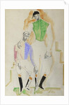 Two Jockeys by Christopher Wood