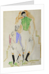 Two Jockeys by Christopher Wood