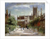 The Vicars' Close, Wells Cathedral, 1924 by David Murray