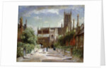 The Vicars' Close, Wells Cathedral, 1924 by David Murray