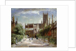 The Vicars' Close, Wells Cathedral, 1924 by David Murray