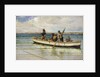 Hauling in the Catch, 1884 by William H. Bartlett