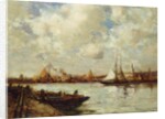 The Harbour, Southampton by E. Aubrey Hunt