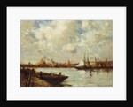 The Harbour, Southampton by E. Aubrey Hunt