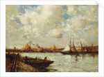 The Harbour, Southampton by E. Aubrey Hunt