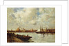 The Harbour, Southampton by E. Aubrey Hunt